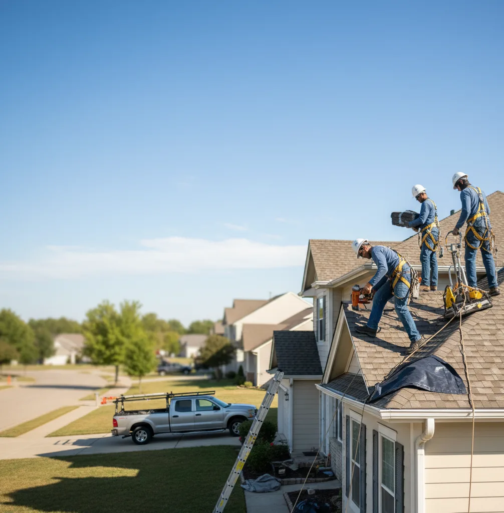 Shingle Replacement in Abilene, KS